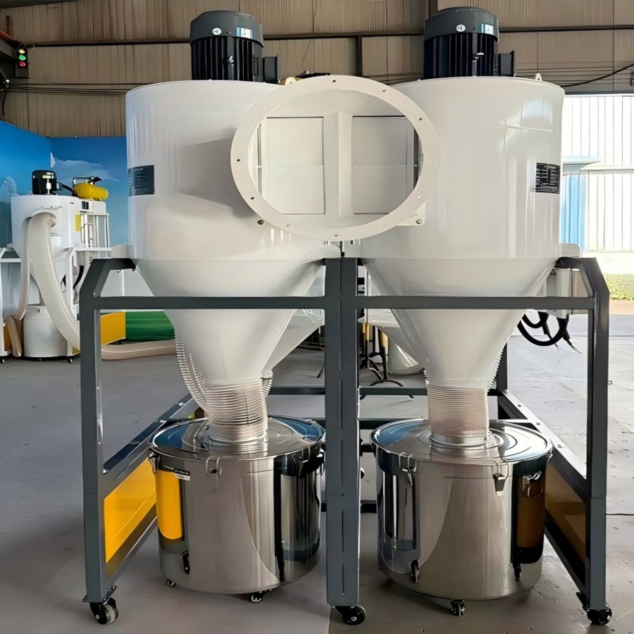 Tại sao máy hút bụi gỗ cyclon kép là giải pháp tối ưu để thu gom dăm gỗ trong chế biến thô gỗ?